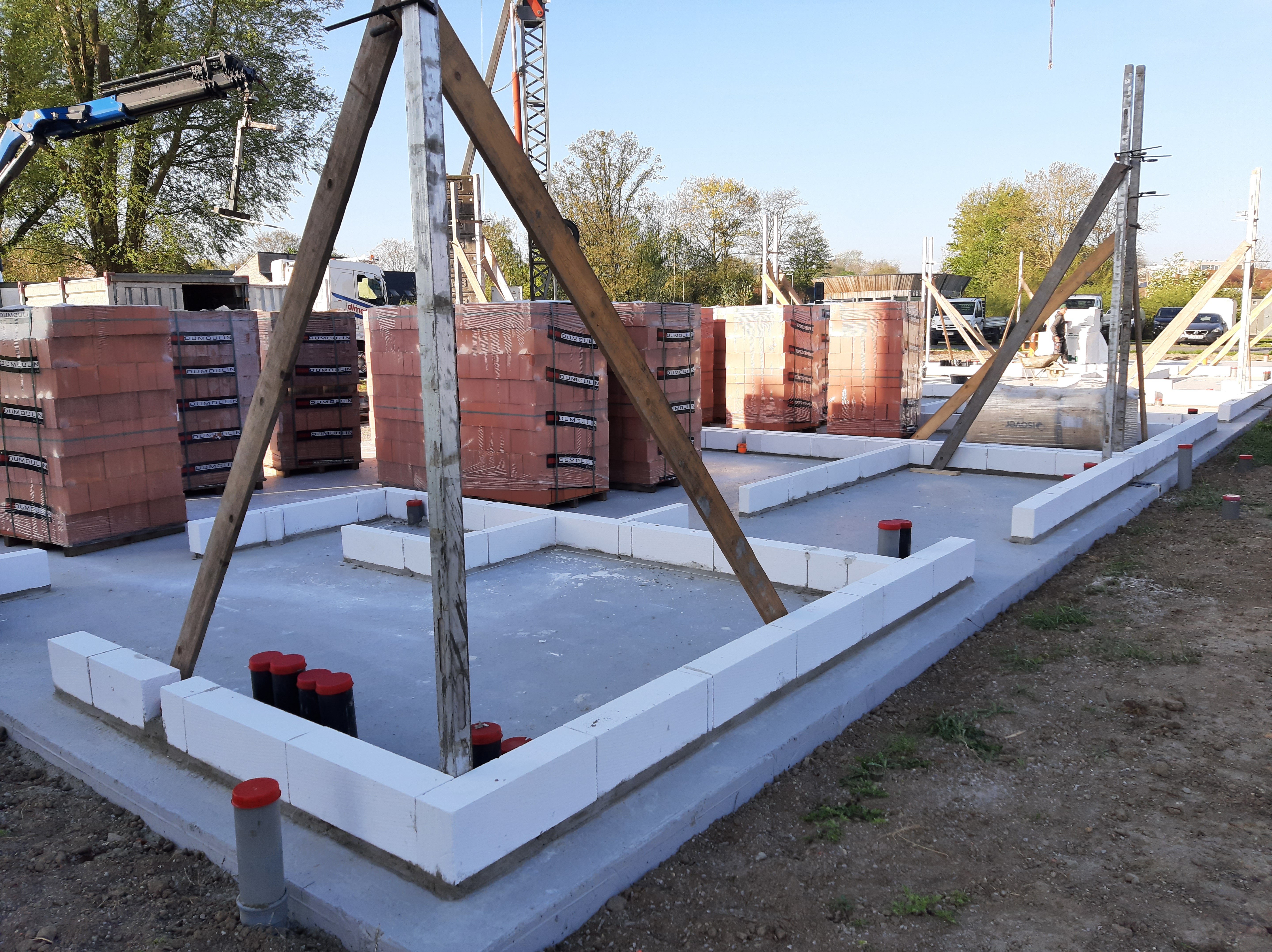 Start metselwerken Lot 81-84